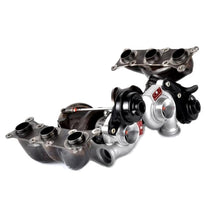 Load image into Gallery viewer, TTE600 BMW N54 Hybrid Twin Turbo Upgrade by TheTurboEngineers - 135i, 335i, 535i, Z4 35i (E82 E90 E92 E60), Plug-and-Play Stock Location, 600+ HP, Billet Compressor, 9-Blade Turbine, Upgraded Wastegate
