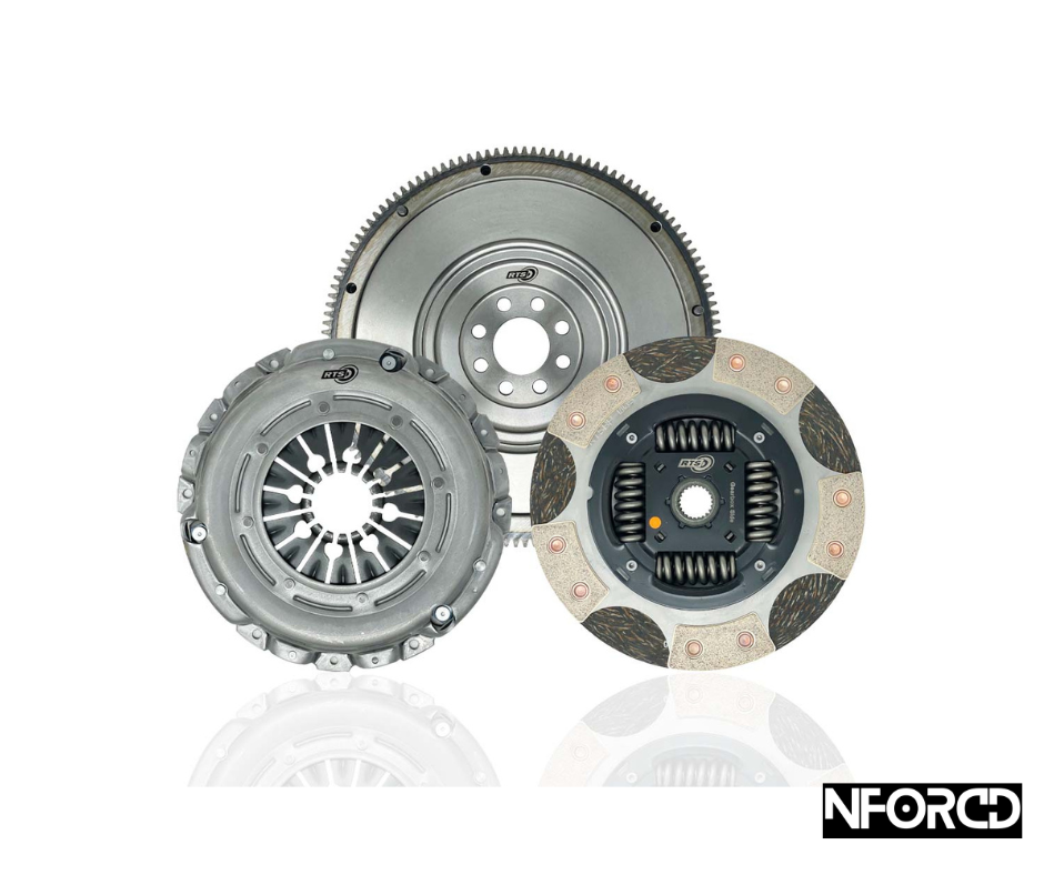 RTS Performance SMF Clutch Kit with Single Mass Flywheel – Ford Focus ST225/2.5 RS/RS500 (MK2) – Twin Friction or 5 Paddle