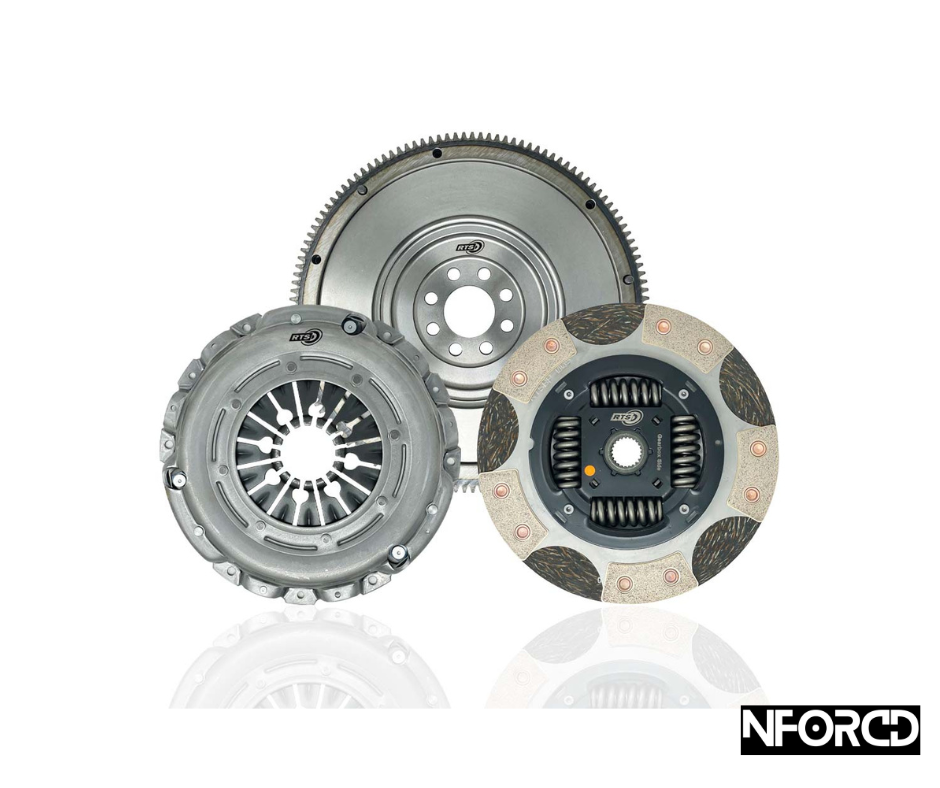 RTS Performance SMF Clutch Kit with Single Mass Flywheel – 1.8 Turbo – VW MK4 Golf GTI / Audi A3/S3 (8L), TT (8N) / Seat Leon (MK1)- HD, Twin Friction or 5 Paddle