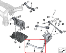Load image into Gallery viewer, Verkline Rear Adjustable Traction Links (Pair) - Z4 G29
