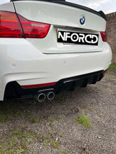 Load image into Gallery viewer, 4 Series F32 Rear Diffuser in Gloss Black
