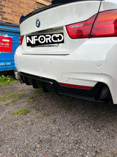 Load image into Gallery viewer, 4 Series F32 Rear Diffuser in Gloss Black
