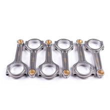 Load image into Gallery viewer, ZRP BMW N55 3.0L Forged 4340 I-Beam Connecting Rods, ARP 2000 Bolts, 144.35mm, 22mm Pin (Set of 6)
