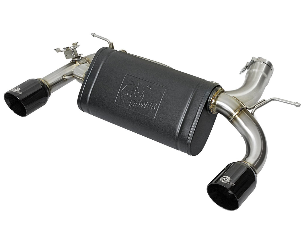 aFe BMW F30 F32 MACH Force-Xp Axle-Back Exhaust System (335i & 435i)