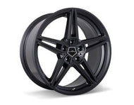 AC Schnitzer AC1 Anthracite 20 Inch Alloy Wheel Set with Tyres for Toyota GR Supra A90 Mk5 – Staggered 8.5J/10J, Polished Faces, TPMS Ready