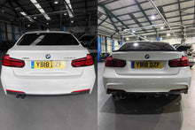 Load image into Gallery viewer, 3 Series F30 F31 Rear Diffuser in Gloss Black
