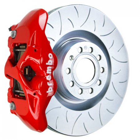Brembo BMW F20 F22 F30 F32 F36 Front GT 6 Piston Type-3 Slotted Race Big Brake Kit 355x32mm (Inc. M135i, M240i, 328i & 430i)