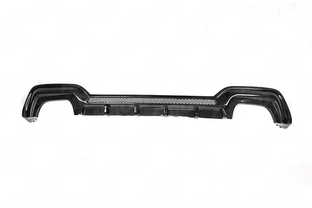 BMW M340i Rear Diffuser - Carbon Fibre Competition (CFRP 2x2 Twill) for 3 Series G20 G21 2019+ (Saloon & Touring) by AUTOID