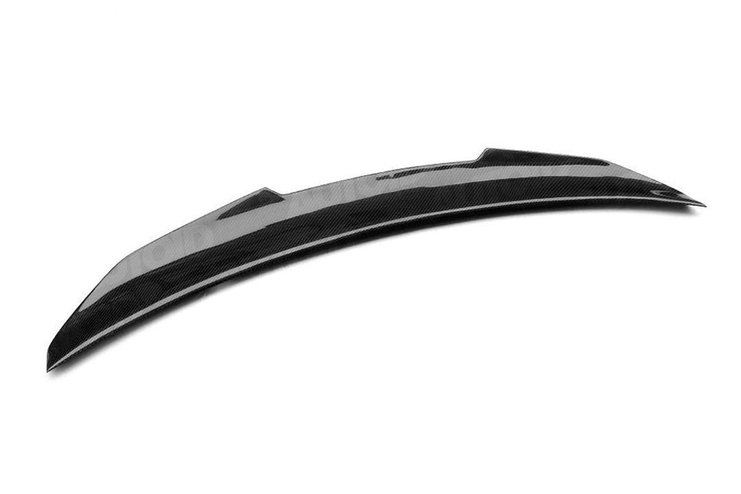 AUTOID BMW G20 3 Series & G80 M3 Carbon Fibre GP Style Rear Spoiler - Gloss 2x2 Twill CFRP Boot Lip/Trunk Lip, OEM Fit (2019+, 320d, 320i, 330i xDrive)