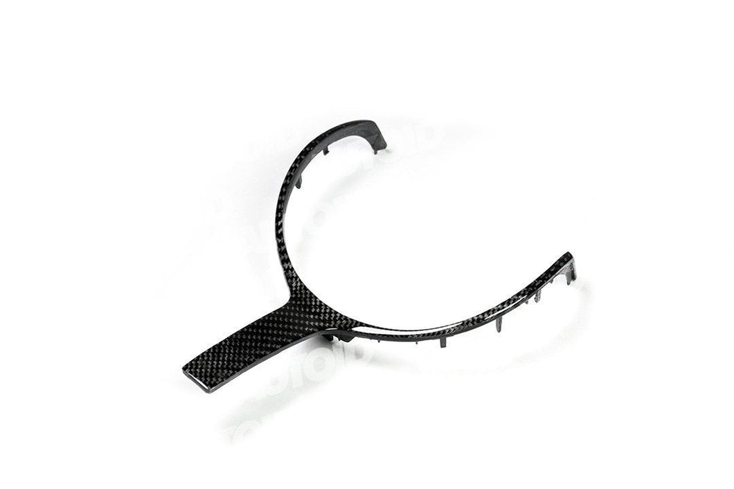 AUTOID BMW F20 F21 F22 Carbon Fibre Steering Wheel Trim Accent (Inc. 114i, 218i, 316i & 418i)