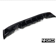 Load image into Gallery viewer, BMW REAR DIFFUSER for F22 F23 M SPORT M235 DUEL TIP EXHAUST GLOSS BLACK
