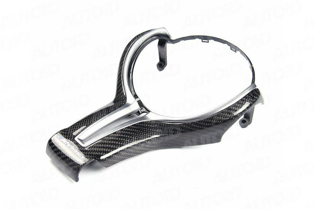 AUTOID BMW F10 F12 F87 F80 Full Carbon Fibre Steering Wheel Trim (Inc. M2, M3, M5 & X5 M)