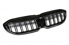Load image into Gallery viewer, AUTOID Gloss Black Double Slat Kidney Grilles for BMW 3 Series G20 G21 (2019+) Saloon &amp; Touring Front Grille Upgrade – Fits 320d, 320dx, 330i, 330ix
