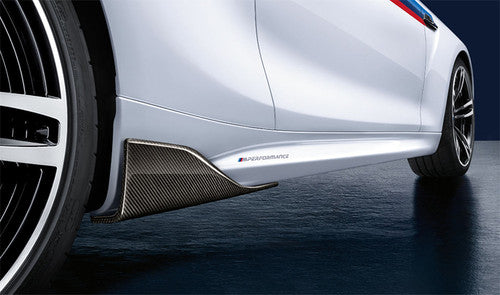 BMW M Performance Side Skirt Extension Carbon Fibre - M2 F87