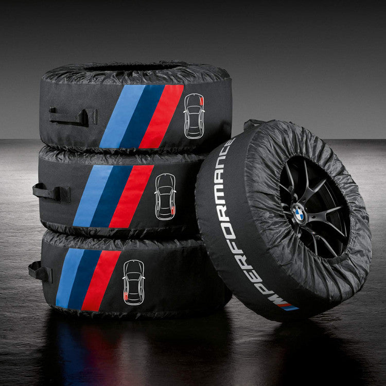Genuine BMW F10 F30 F90 G20 M Performance Tyre Storage Bag Set (Inc. 320i, 530i, M3 & M5)