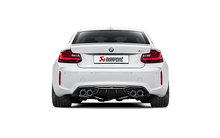 Load image into Gallery viewer, Akrapovič Evolution Line Titanium Cat-Back Exhaust for BMW M2 (F87) 2016–2017 | Valved, ECE Approved, Carbon Fibre Tailpipes
