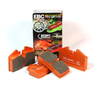 EBC Orangestuff Front Brake Pads for BMW M2 F87 (Front Axle) - Track Only Race Compound, Track Day/Motorsport Performance Upgrade