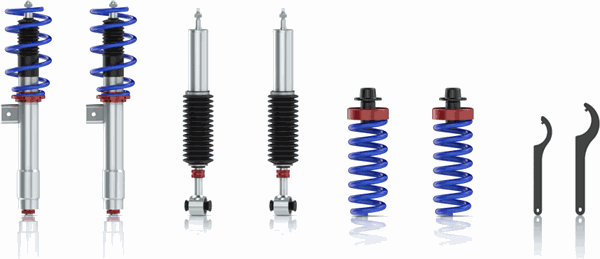 SACHS Performance suspension kit, springs/dampers Performance Coilovers for BMW 1 2 3 4 series