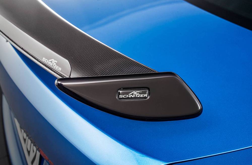 AC Schnitzer BMW F80 F82 F87 Gurney Strip Upgrade for Carbon Fibre Racing Wing (M2, M2 Competition, M3 & M4)