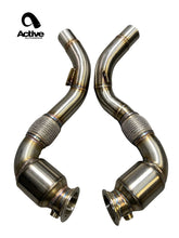 Load image into Gallery viewer, Active Autowerke BMW S63 N63 E70 E71 F85 F86 Sport Cat Downpipe (Inc. X5 50ix, X6 50ix, X5 M &amp; X6 M)
