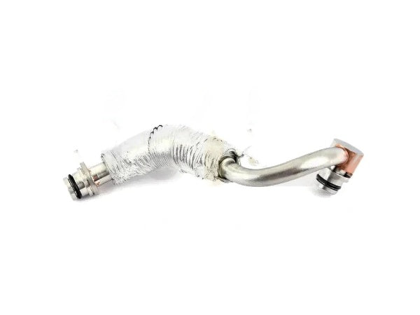 Genuine BMW Turbocharger Coolant Return Pipe (Cyl/Zyl 1-3) N54 – Fits 135i, 335i, 535i, 740i, Z4 35i, X6 35i – E60 E82 E88 E90 E91 E92 E93 F01 F02 E71 E89 – OEM Water Return Line – 11537558900