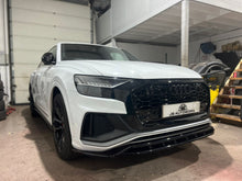 Load image into Gallery viewer, AUDI Q8 / SQ8 2019+ ALL BLACK HONEYCOMB GRILLE WITH ACC - BLAK BY CT CARBON
