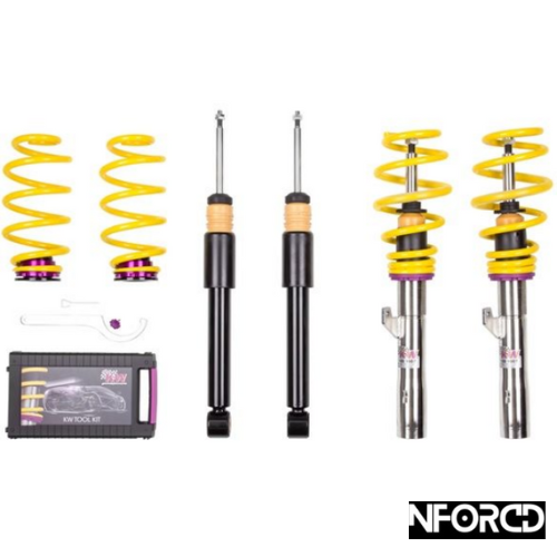 KW Variant 1 Inox Coilovers BMW 1 Series (F20, F21) Without Electronic Dampers 09/11