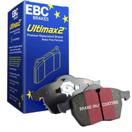 EBC Ultimax 2 Front Brake Pads Set for BMW X3 (E83) 2003-2010 – OEM Replacement, ECE R90 Approved, UK Made
