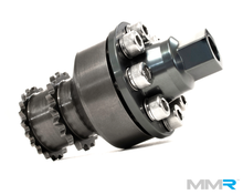 Load image into Gallery viewer, BMW S55/N55 Crank Hub/Crankhub Capture Plate - Crank Bolt Capture - CNC Billet T6061 Anodised - Timing Slip Protection - Fits F80 M3, F82/F83 M4, F87 M2 Competition, M135i, M235i, 335i, 435i, 535i, X3/X4 35i
