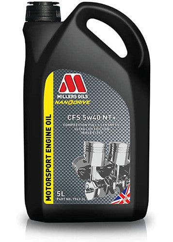 Millers Nanodrive 'CFS' 5w40 NT+ Engine Oil - 5 Litre