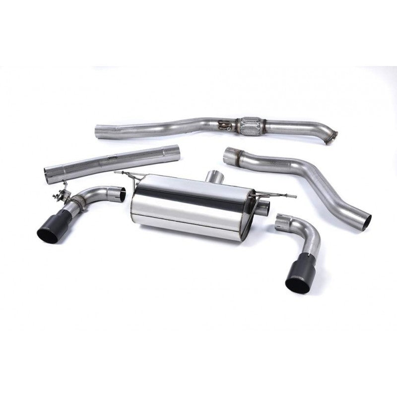Milltek BMW F22 M235i Coupe (N55) Cat-Back Exhaust 2014+ - Road & Race 3-inch 304 Stainless Steel - RWD Only (Excludes xDrive)