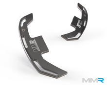 Load image into Gallery viewer, BMW M3 E92 Paddle Shifters – Billet Aluminium, Extended, Full Replacement Gear Shift Paddles – Fits E90 E92 E93 (S65) – OEM Fit – Titanium Silver or Anthracite
