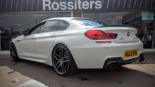 Load image into Gallery viewer, AC Schnitzer Quad sports exhaust, ceramic black, for BMW 6 series (F12/F13) 640i
