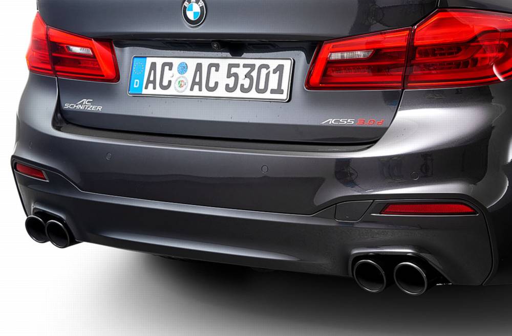 AC Schnitzer BMW G30 G31 Quad Sports Exhaust - M Sport (530i & 540i)