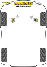 Load image into Gallery viewer, Powerflex Track Engine Mount Insert Kit - G22, G23 4 Series (2020 on) PFF5-4020BLK
