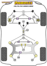 Load image into Gallery viewer, Powerflex Polyurethane Gear Shift Arm Front Bush Oval 26mm for BMW 3 Series xDrive F30 F31 F34 - PFF5-4631 - Replaces OEM 25117507695
