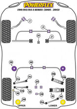 Load image into Gallery viewer, Powerflex PFR5-423 Rear Subframe Rear Mounting Polyurethane Bush Inserts (2) for BMW 3 Series E90 E91 E92 E93 2005–2013
