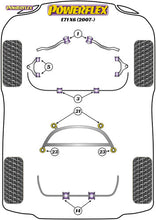 Load image into Gallery viewer, Powerflex Poly Bushes Pack Track Front Upper Wishbone Bushes - E71 X6 (2007-) - PFF5-1405BLK
