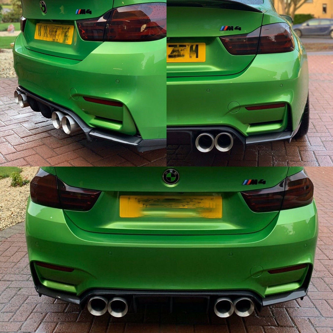 BMW M3 M4 Real Carbon M Performance Style Diffuser