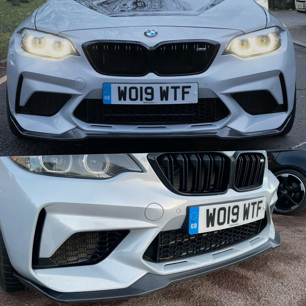 BMW M2 and M2 Competition Carbon Front splitter