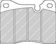 Ferodo FDB163 Premier Eco Friction Brake Pad Set - ATE Calipers - Wear Indicator Prepared, Pads Only (No Accessories) - Fits Classic BMW E12 E23 E24 E3 E9 M1 & Maserati Biturbo
