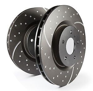 EBC BMW MINI F45 F46 F55 F56 USR Front Slotted Discs (Pair) - TRW Caliper (Inc. F45 216i, F46 218i, F55 Mini Hatchi & F54 Mini Clubman)