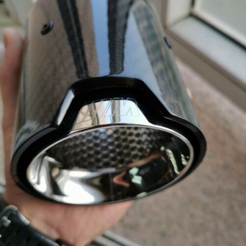 UKCarbon BMW M2/M3/M4 Carbon Fiber Exhaust Tips - Black Fibre For F87 F80 F82 F83