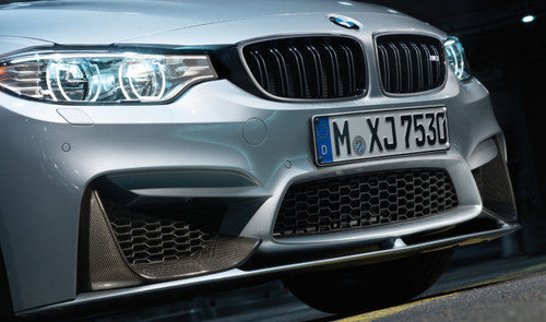 BMW M Performance Front Corner Splitters Carbon Fibre - F80 M3