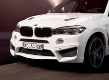 Load image into Gallery viewer, Genuine AC Schnitzer Sports Front Skirt for BMW X6 (F16) M Sport 2014-2019 – Front Bumper Upgrade Splitter/Lip Spoiler Kit, OEM Fit, Supplied Unpainted
