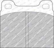 Ferodo Premier FDB2H Brake Pad Set for ATE Calipers - No Wear Sensor (Not Prepared for Wear Indicator) - OE Replacement for Classic Alfa Romeo, BMW 2002, Mercedes W123/W114/W116, Audi 60/75/90, Opel Kadett/Manta/Monza, Ford Taunus, Maserati Spyder