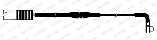 Genuine Ferodo Premier FWI291 Brake Pad Wear Sensor for BMW 5 Series Touring (E61) 2004-2010 - Direct-Fit Replacement, 883 mm
