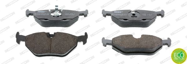 Ferodo Premier Eco Friction Fdb578 Brake Pad Set Prepared For Wear Indicator, With Piston Clip, Without Accessories