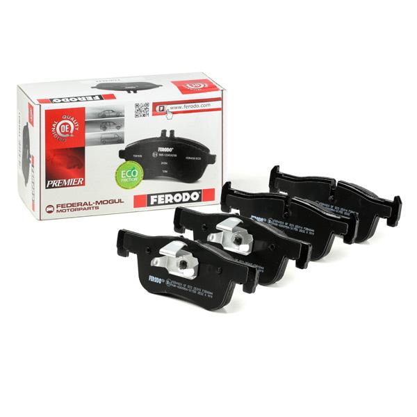 Ferodo Premier Eco Friction FDB4844 Brake Pad Set for BMW 1 & 2 Series (F20 F21 F22 F23) ATE Calipers – Prepared for Wear Indicator, with Piston Clip