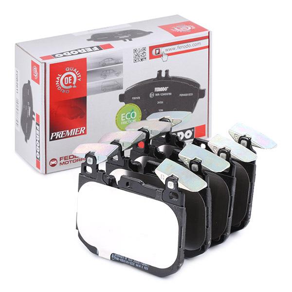 Ferodo Premier Eco Friction Fdb4611 Brake Pad Set Prepared For Wear Indicator, Without Accessories